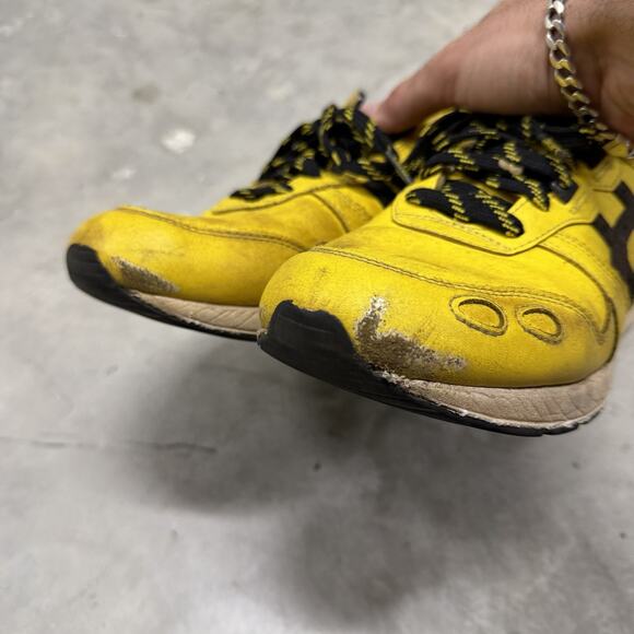 Asics Men’s Tiger Gel-Lyte Cobra Kai Dojo Pack Yellow/Black Size 11 US 1191A036 - Picture 3 of 9